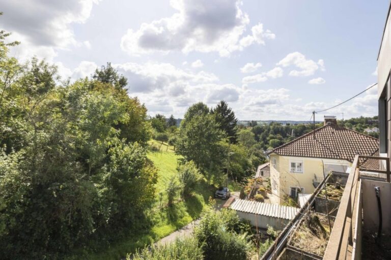 Ausblick vom Balkon